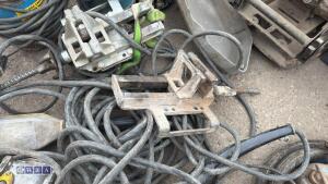 2 x WACKER NEUSON 110v high frequency shutter clamps (344630)(3465005) - 3