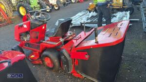 COUNTAX K13 petrol driven ride on mower - 8