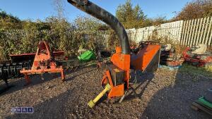 BEARCAT 6'' PTO driven chipper c/w pto shaft
