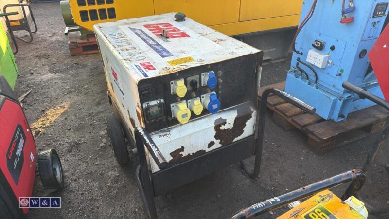 STEPHILL 6kva single cylinder diesel dual volt generator