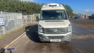 VOLKSWAGEN CRAFTER CR35 TDI LWB 6 speed manual freezer van (YX16 UMK)(MoT 29th January 2027)(V5 in office) - 7