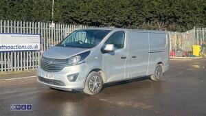 VAUXHALL VIVARO 2900 SPORTIVE CDTI 6-speed manual panel van (DF65 URT)(V5 in office)