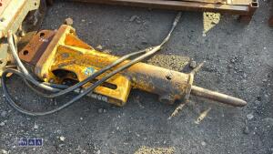 Hydraulic machine breaker c/w lines (30mm pins) - 5