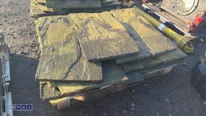 Pallet of Yorkshire stone roof slates - 4