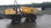 2018 MECALAC TA6-s 6t swivel skip dumper S/n: EJ2PR4385 with road kit