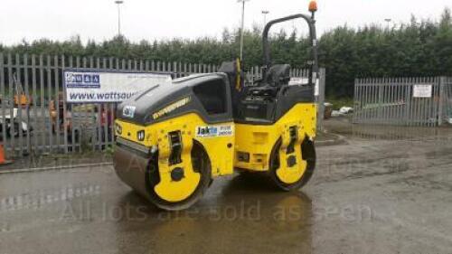 2018 BOMAG BW135AD-5 double drum roller (s/n 101650391186)