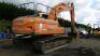 2009 DOOSAN DX225LC 22t steel tracked excavator (s/n DW6HEDKOH80050410) with bucket, piped & DROMONE hitch - 7