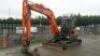 2018 DOOSAN DX85R-3 rubber tracked excavator S/n: DHKCEAAVKI6002313 with bucket, blade, piped & GEITH hitch