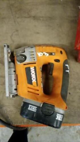 WORX 18v cordless jigsaw