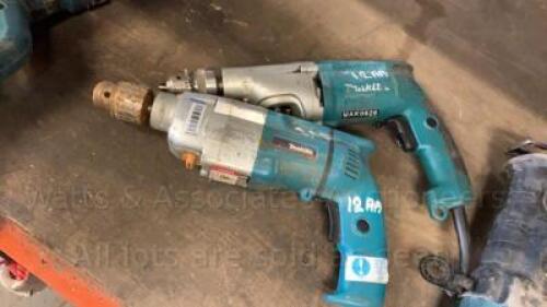 2 x MAKITA drills