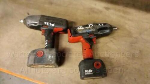 2 x SNAP-ON impact wrenches