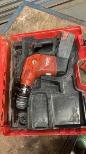 HILTI TE30-36 cordless breaker c/w case