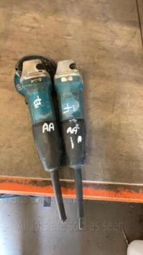 2 x MAKITA 4530 grinders