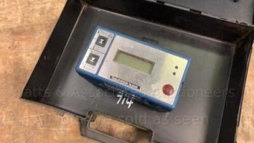 Gas detector c/w case