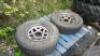 2 x KELLY 215 R15 wheels & tyres