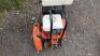 CLIPPER C51 petrol road saw c/w dust suppression tank - 4