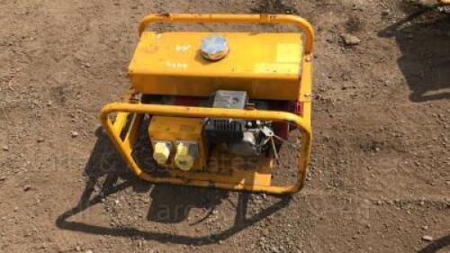 HARRINGTON 3kva Honda petrol 110v generator