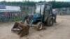 FORD 1520 compact tractor 4 x 4 c/w backhoe digger, 2 x buckets, front loader, 4in1 bucket & spare 3 point linkage (s/n UH27003) - 2