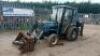 FORD 1520 compact tractor 4 x 4 c/w backhoe digger, 2 x buckets, front loader, 4in1 bucket & spare 3 point linkage (s/n UH27003) - 11