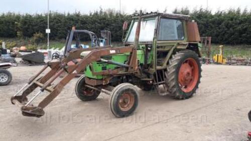 DEUTZ D7206 2wd tractor c/w loader (VEX 51S)