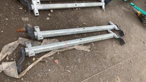 2 x ALKO trailer axles