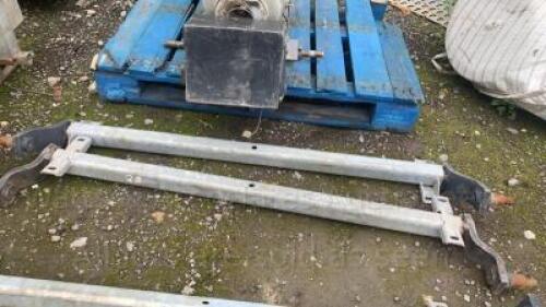 2 x ALKO trailer axles