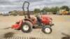 SHIBAURA HST compact tractor c/w flail mower - 2