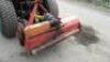 SHIBAURA HST compact tractor c/w flail mower - 14