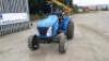 2005 NEW HOLLAND TC25DA 4wd compact tractor, 3 point linkage, 2 spool valves (FJ05KVA) - 2