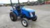 2005 NEW HOLLAND TC25DA 4wd compact tractor, 3 point linkage, 2 spool valves (FJ05KVA) - 3