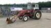 INTERNATIONAL 574 2wd tractor, 3 point linkage, power steering c/w front loader & bucket (ODN157P)