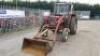 INTERNATIONAL 574 2wd tractor, 3 point linkage, power steering c/w front loader & bucket (ODN157P) - 3