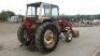 INTERNATIONAL 574 2wd tractor, 3 point linkage, power steering c/w front loader & bucket (ODN157P) - 9