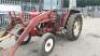 INTERNATIONAL 574 2wd tractor, 3 point linkage, power steering c/w front loader & bucket (ODN157P) - 22