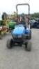 NEW HOLLAND TC21 4wd compact tractor, hydrostatic drive, spool valve, 3 point linkage, s/n:33444 - 4