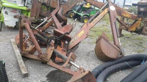 McCONNELL DITCH KING tractor mounted back actor c/w jack legs