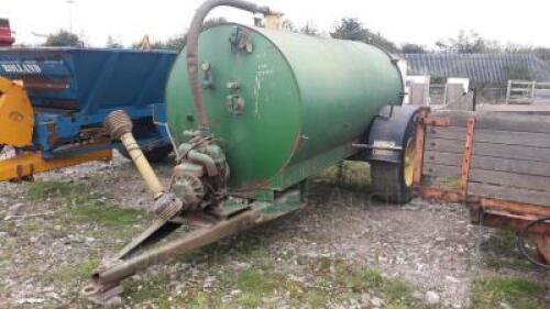 Single axle vacuum tanker & pto shaft