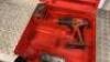 HILTI SFC22-A cordless drill c/w case