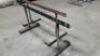 2 x Steel trestles - 3