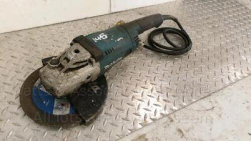 MAKITA 110v 9'' grinder