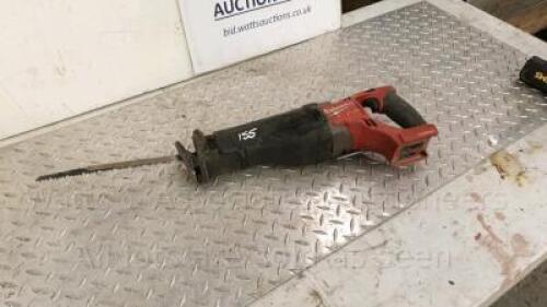 MILWAUKEE cordless reciprocating saw