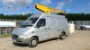 2006 MERCEDES SPRINTER 411 CDI (WX06 PGE) c/w EUROTEL 36NF VERSALIFT personnel lift (V5 in office)