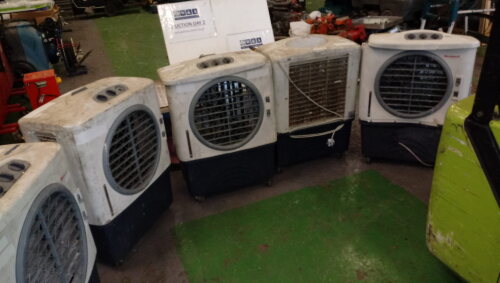 5 x HONEYWELL 240v air chillers