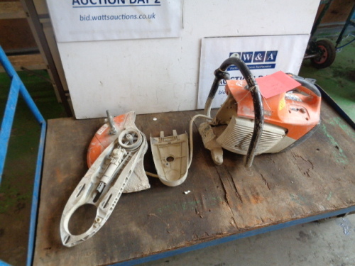 STIHL TS410 petrol stone saw (spares)