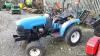 NEW HOLLAND TC21 4wd compact tractor - 4