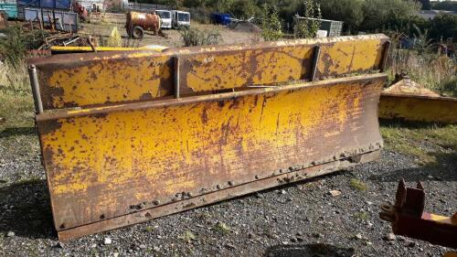 BUNCE 10ft metal snow plough blade