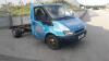 2003 FORD TRANSIT 350 td mwb tipper chassie cab (BX03 UOA) (V5 in office)