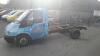 2003 FORD TRANSIT 350 td mwb tipper chassie cab (BX03 UOA) (V5 in office) - 6