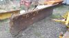 BUNCE 10ft steel snow plough blade