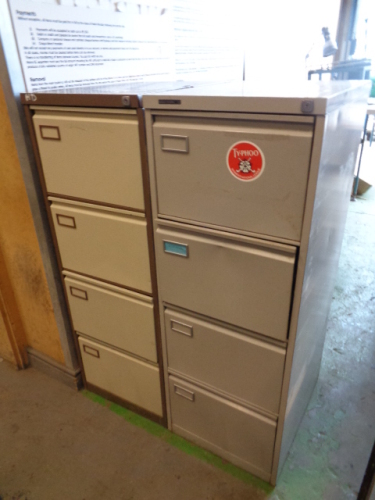 2 x Filing cabinets